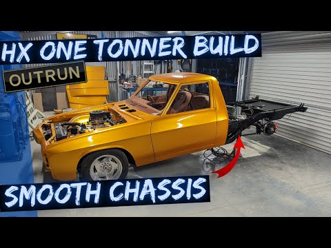 Smoothing and Repainting the Chassis - HX One Tonner Build