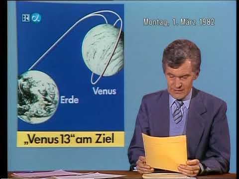 ARD Tagesschau vom 01.03.1982 - Venus 13