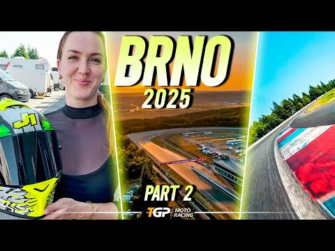 Brno Onboard + Drone Footage 🏁 Race Start & Omega Action! JUST1 Helmet: Jana’s Honest Review | TGP