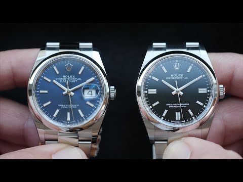 [4K] Rolex 2020 OP36 vs DJ36 - Oyster Perpetual 36 Vs Datejust 36  | Hafiz J Mehmood