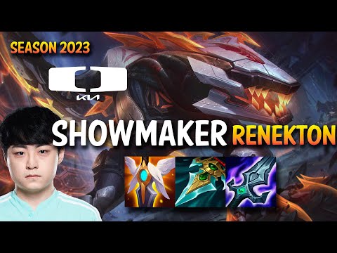 DK Showmaker RENEKTON vs QIYANA Mid - KR Ranked