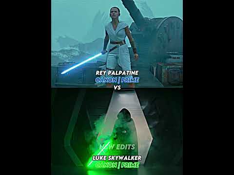 Luke Skywalker VS Rey Palpatine