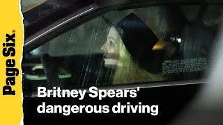 Download lagu See Britney Spears dangerously swerve as she drives home after night out with a friend mp3 Download lagu See Britney Spears dangerously swerve as she drives home after night out with a friend mp3