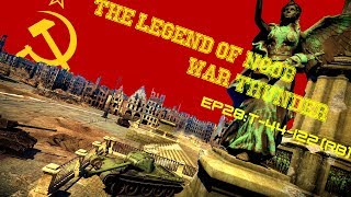 【ゆっくり実況】NooB戦記-War Thunder- EP28:T-44-122【RB】