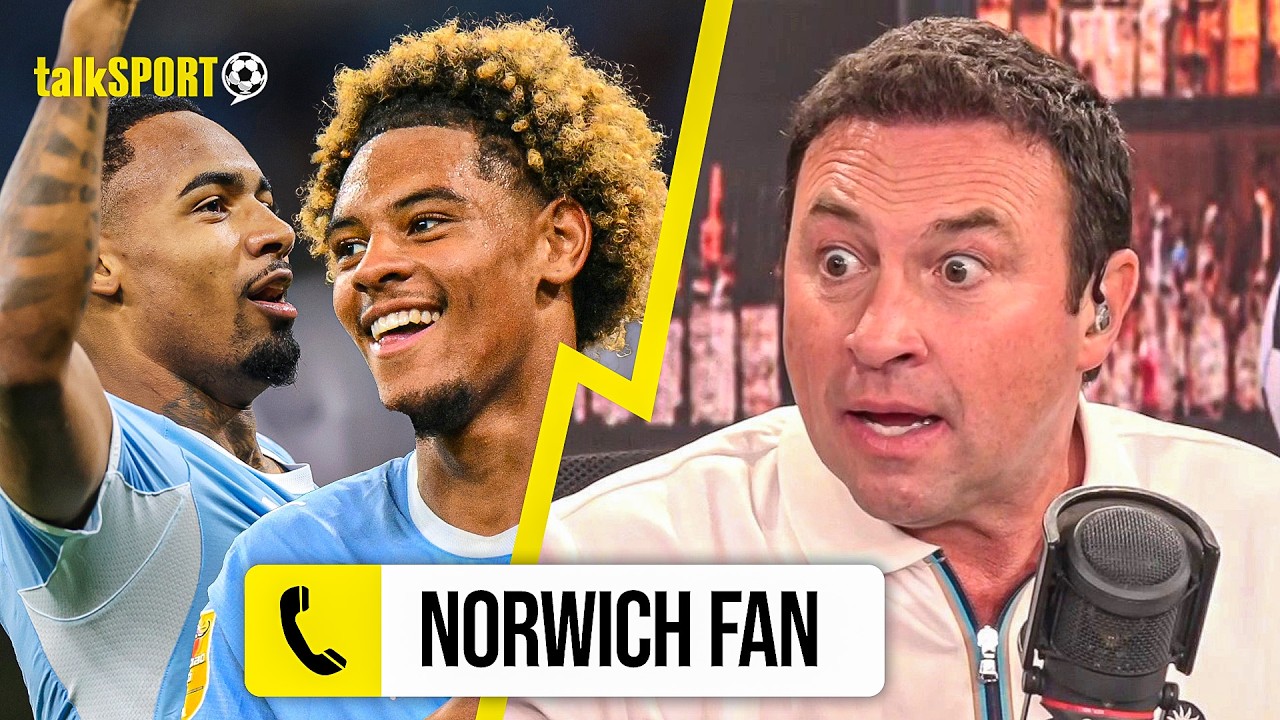 "YOU'RE AN INCONVENIENCE!" Jason Cundy's RANT after Norwich fan calls Manchester City fans "PLASTIC"