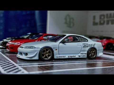 SILVIA S15 VERTEX BY TARMAC WORKS 1/64