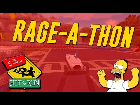 RAGE-A-THON 3000 | The Simpsons: Hit and Run (RAGE COMPILATION)