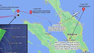 MH370 Flightpath