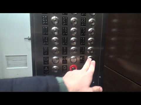 Modded Montgomery Traction Elevators @ Hampton Inn/Homewood Suites Magnificent Mile, Chicago, IL