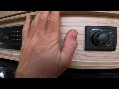 How to use Truma Combi heating and boiler