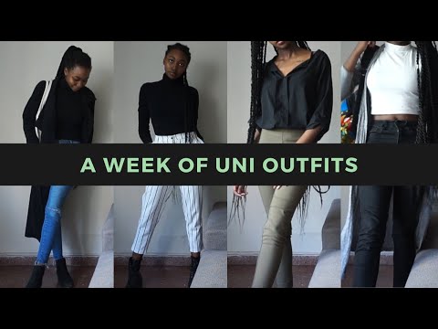 A WEEK OF UNI OUTFITS ????Spring Edition | KYMBERLI