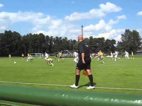 Slezsky FC Opava U16   MFK Frydek Mistek U16 16 07 2011 Karvina Rzut Wolny Opavy