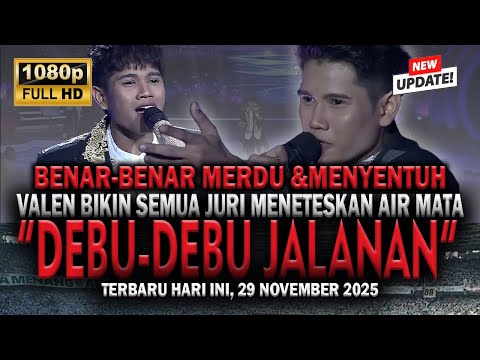 WOW, MERDU SEKALI !! ALL S0, VALEN BIKIN SEMUA JURI TAK KUASA MENAHAN AIR MATA "DEBU DEBU JALANAN"