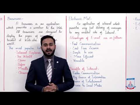 Class 10 - Physics - Chapter 17 - Lecture 11 - 17.9 Internet - Allied Schools