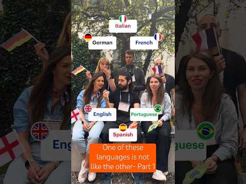 One of these languages is not like the other...