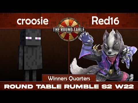 RTR S02 W22 | croosie (Steve) vs Red16 (Wolf) | Winners Quarter-Final | SSBU Ultimate Tournament