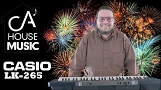 Video thumbnail for Casio LK-265 Keyboard | Light Up Your Keys and RAVE by C. A. House Music