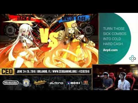 CEO2016 GGXrd R  AUCTIONS - TSUTENSHI vs MENU