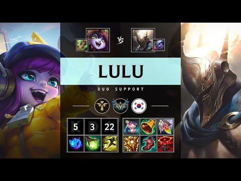 Lulu Support vs Pantheon - KR Challenger Patch 25.04