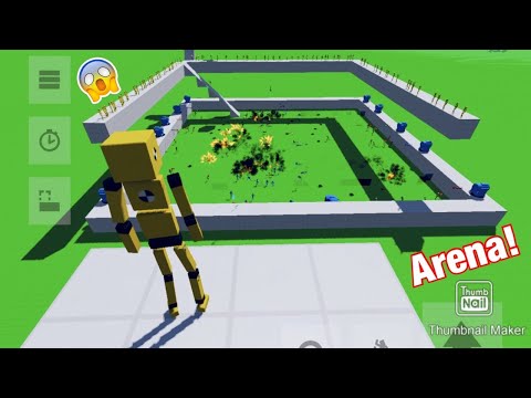 I Made My Own Gladiator Arena In Fun With Ragdolls!! ( Very Epic )