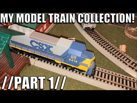 MY MODEL TRAIN COLLECTION! | Part 1