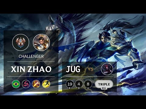 Xin Zhao Jungle vs Elise - BR Challenger Patch 9.21