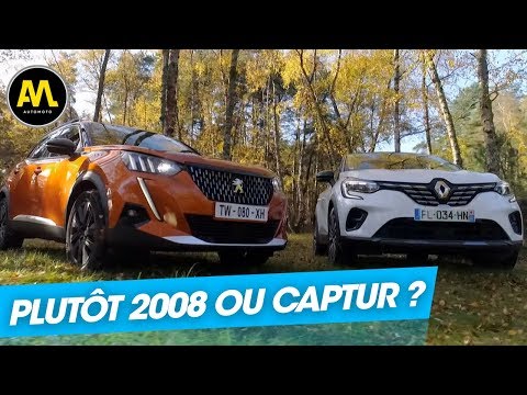 Duel de SUV : Renault Captur vs nouveau Peugeot 2008