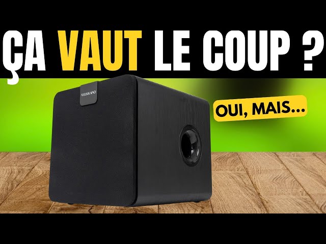 Vídeo relacionado con VULKKANO SUB8 Subwoofer Activo 8 Pulgadas, Amplificado con 80W RMS, Frecuencia de 40 Hz - 250 Hz, Crossover Ajustable, Home HiFi Audio & Cinema.