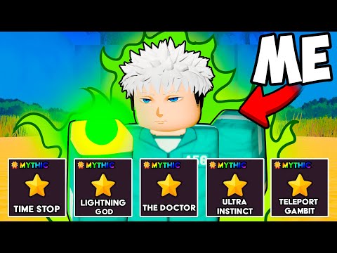 Using EVERY MYTHICAL Power in INK GAME (Roblox)