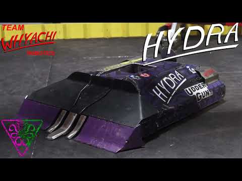 Hydra v Rotator Prefight Test @BattleBots 2022