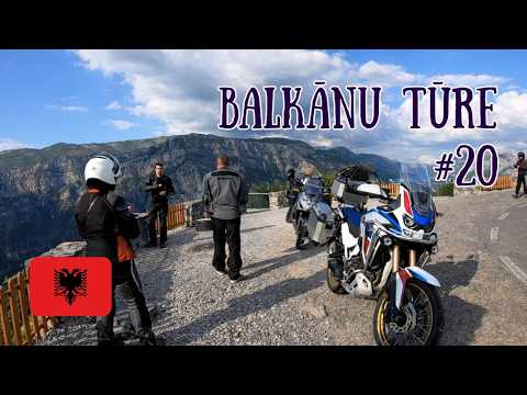 SH20 ceļš Albānijā ar motociklu 1 | Moto ceļojums pa Balkānu valstīm, 20. daļa