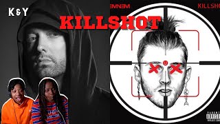 Eminem KILLSHOT [Official Audio] (First Time) REACTION!! | K&Y