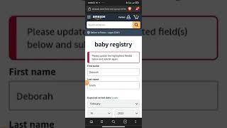 How to Create a Baby Registry Account on Amazon