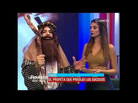 Humor: A prophet claims to have predicted events that "frighten" us.