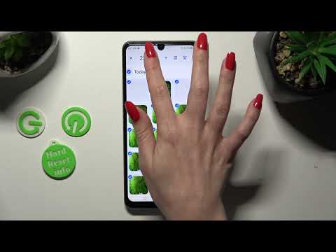How to Choose Multiple Photos at Once to Delete in ZTE Blade A72S - Delete Many Photos from Gallery