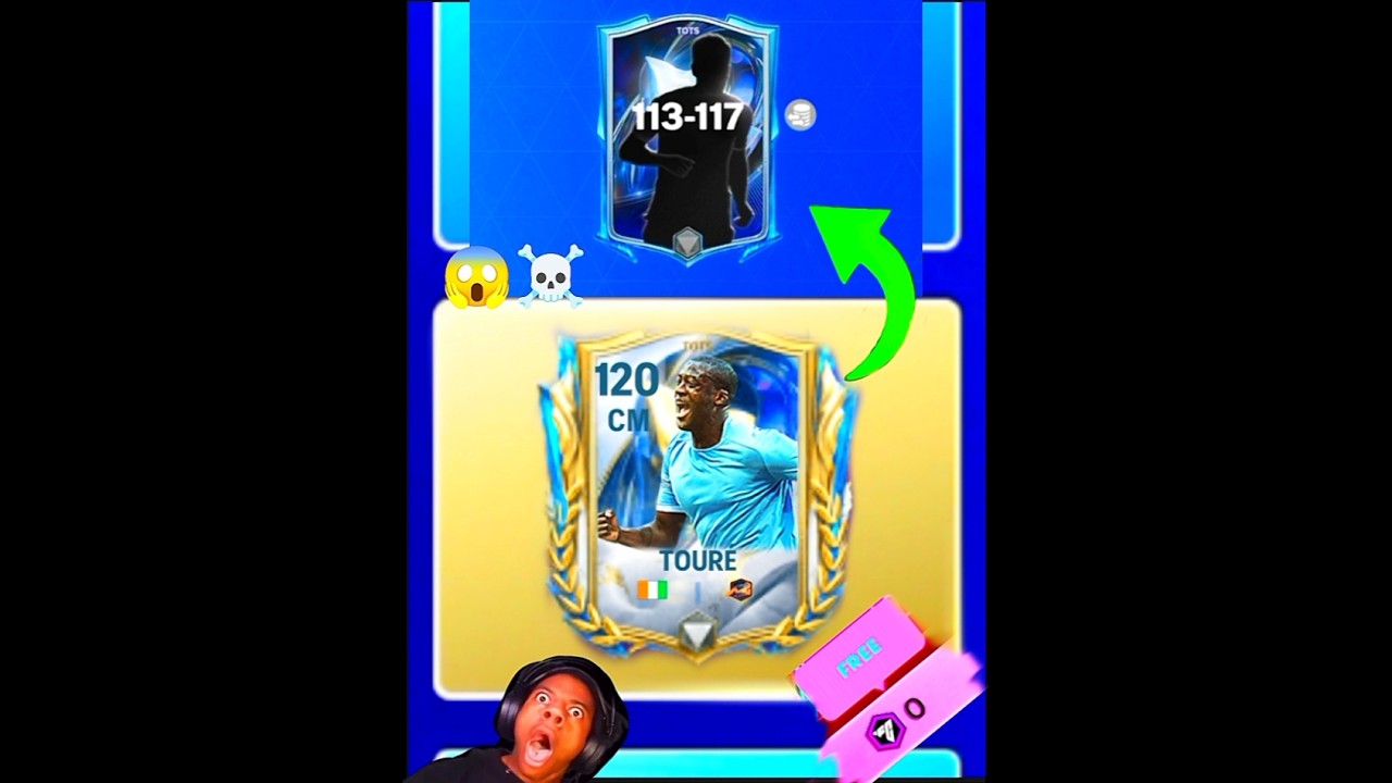 first free spin my luck is crazy ☠️👀? #fcmobile #fifa #eafc26 #support #free #luck #fifamobile #fyp