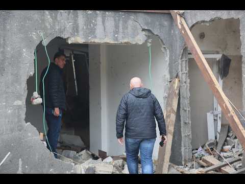 בתוך הבתים שנפגעו בזרזיר