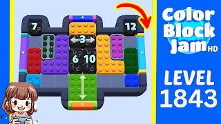 Soluzione del Livello 1843 di Color Block Jam