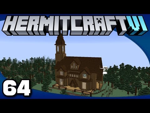 Hermitcraft 6 - Ep. 64: Manor Roof & Additions