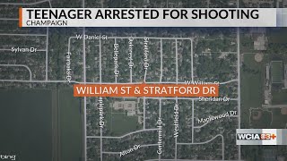 Teen arrested in Champaign shooting investigation, charged with attempted murder