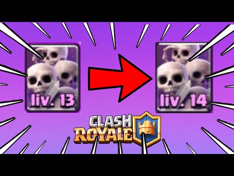 Potenzio l'orda di scheletri al livello 14. Clash Royale ITA