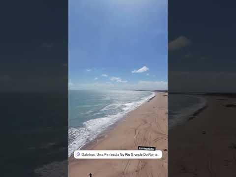 Uma cidade muito especial. Galinhos RN  vale muito a pena visitar  #viralshorts #ferias #viagens