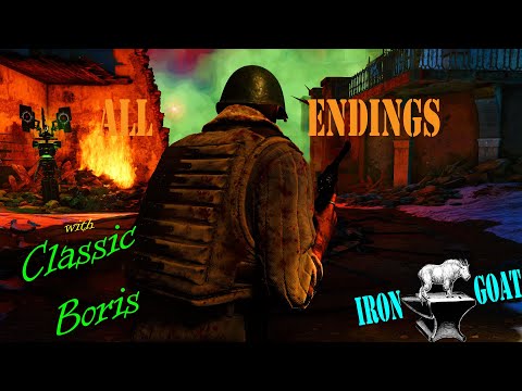 Zombie Army 4: Dead War - All Mission Endings - Classic Boris