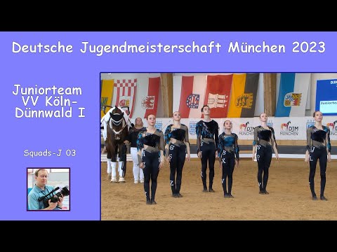 Juniorteam VV Köln-Dünnwald I - Squads-J 03 - DJM München 2023