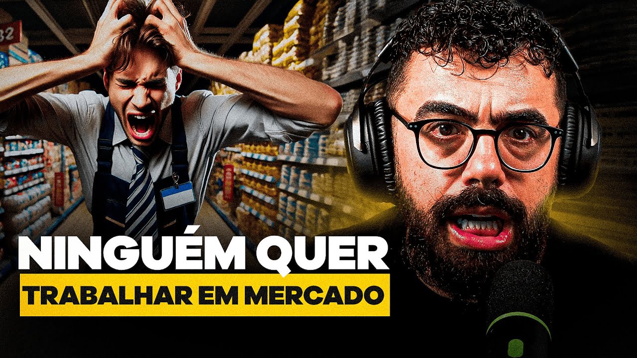 NINGUÉM MAIS QUER TRABALHAR EM SUPER MERCADO | CORTES DO EDSON CASTRO
