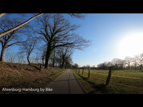 🇩🇪Ahrensburg - Hamburg by Bike / Germany Cycling Tour  | OMtravel