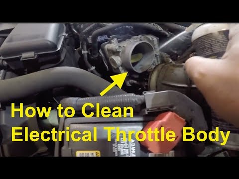 How to clean electrical Throttle Body