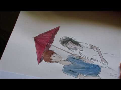 Time lapse drawing: Ai-ai Gasa