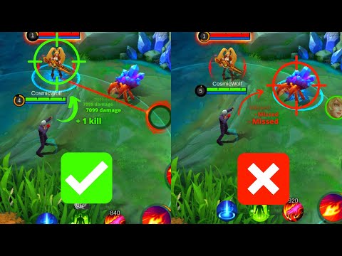 How I Auto Aim Hero in Jungle Using Gusion