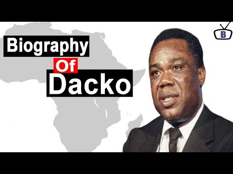 Biography of David Dacko, Origin,Education,Achievements,Policies,Family,Wife,Children